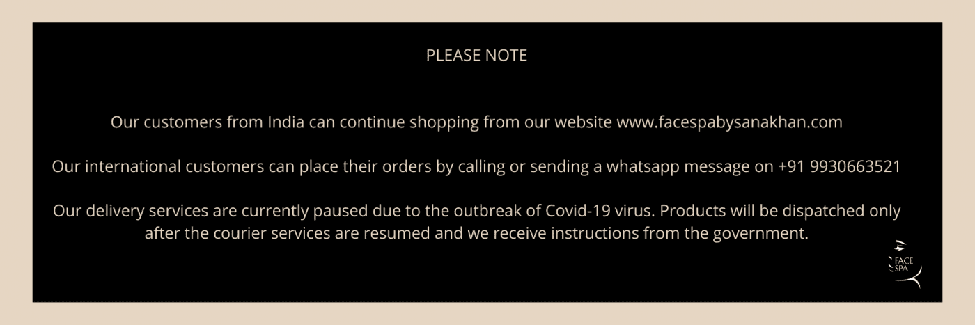 Face Spa by Sana Khan