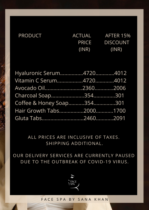 Face Spa by Sana Khan